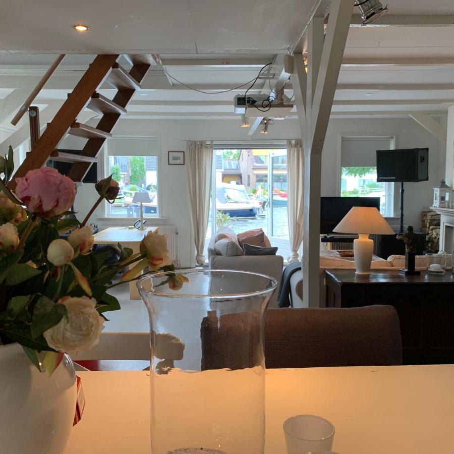 Holiday Home At The Water, Fire Place, Boat And Sup Rent, Near Amsterdam Aalsmeer Exterior photo