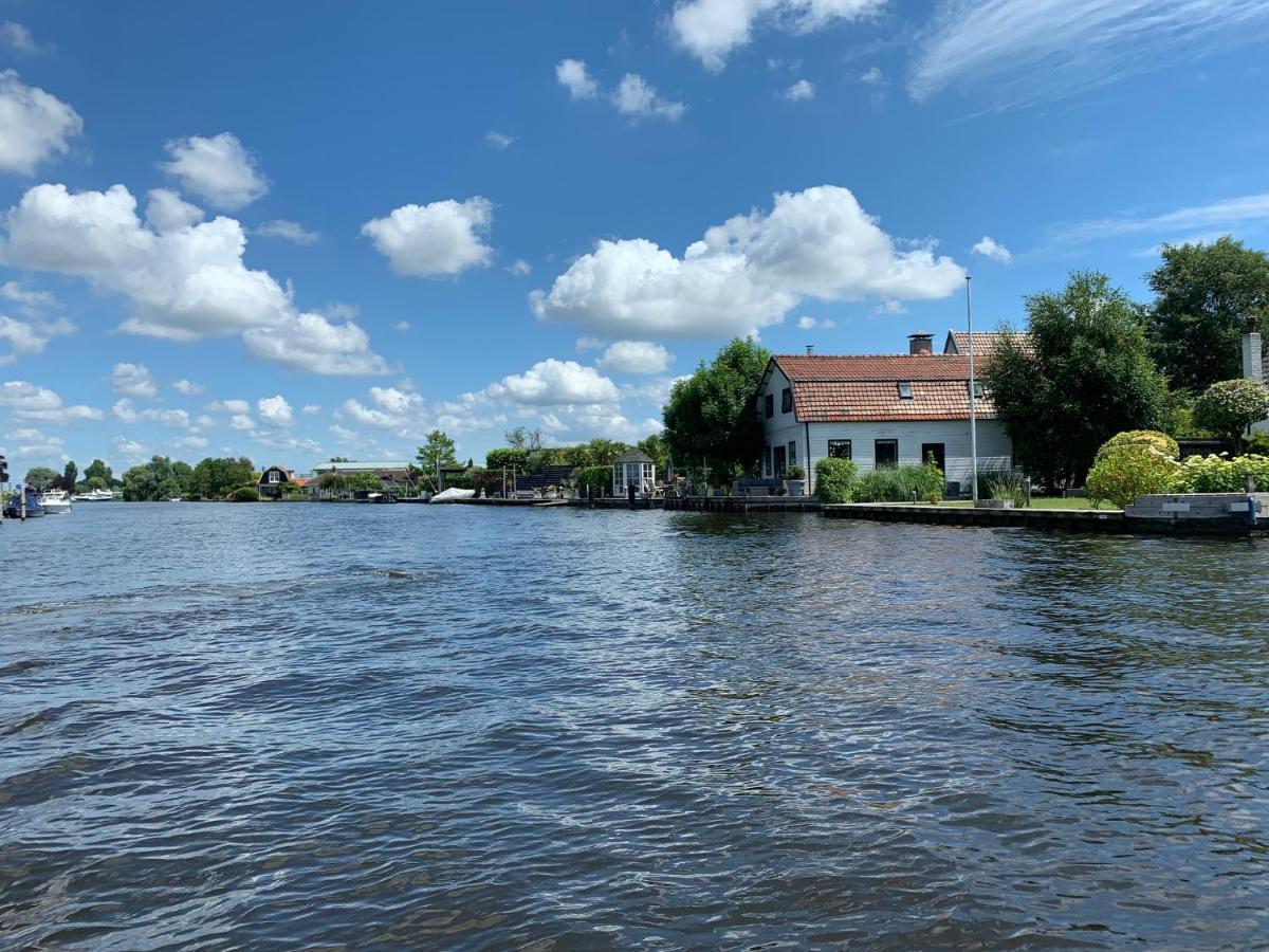 Holiday Home At The Water, Fire Place, Boat And Sup Rent, Near Amsterdam Aalsmeer Exterior photo