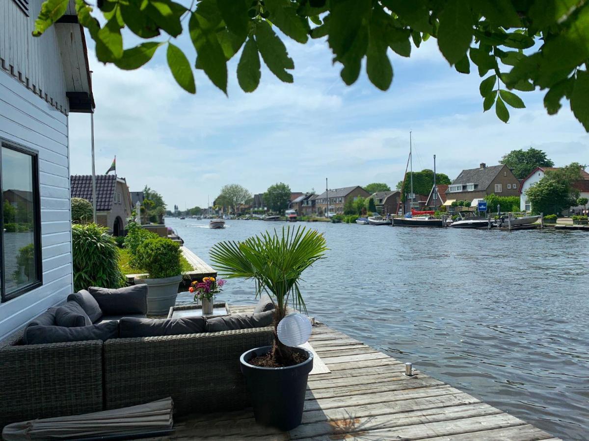 Holiday Home At The Water, Fire Place, Boat And Sup Rent, Near Amsterdam Aalsmeer Exterior photo